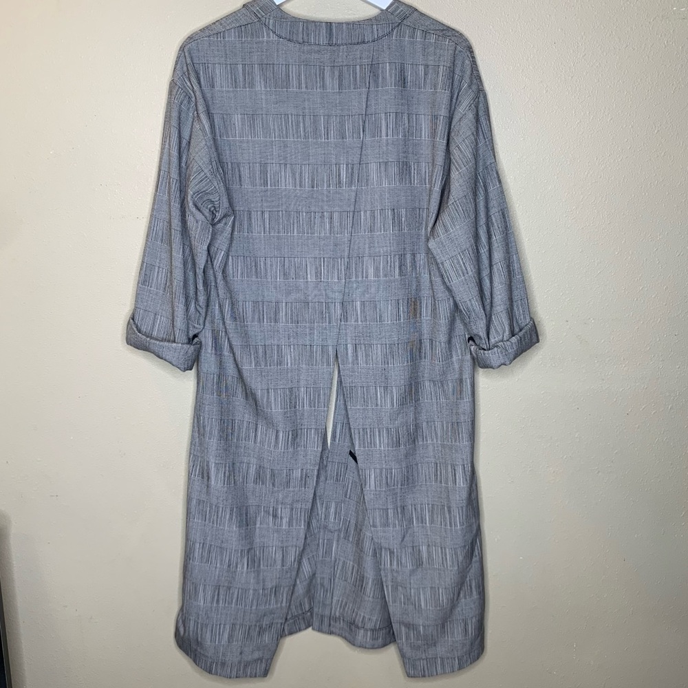 Topshop Open Duster Jacket - Picture 3 of 13